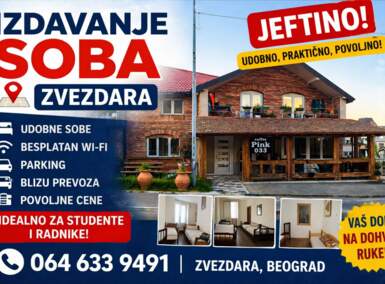 Apartman, Beograd - Kluz | Izdavanje · 15m² · 150€