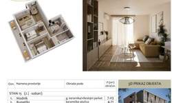 Dvoiposoban stan, Niš - Duvanište | Prodaja · 58m² · 139.200€