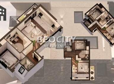 Trosoban stan, Novi Sad - Adice | Prodaja · 51m² · 115.000€