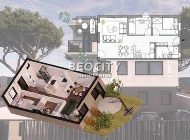 Trosoban stan, Novi Sad - Adice | Prodaja · 50m² · 112.750€