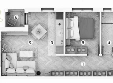 Dvosoban stan, Novi Sad - Petrovaradin | Prodaja · 53m² · 114.125€