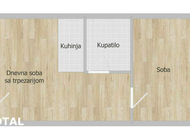 Dvosoban stan, Novi Sad - Petrovaradin | Prodaja · 45m² · 112.500€