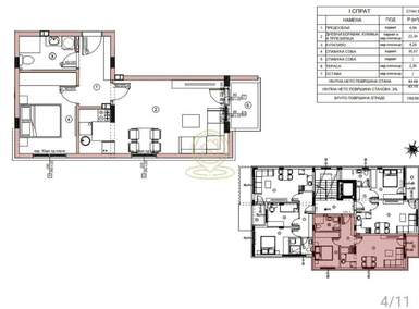 Jednoiposoban stan, Niš | Prodaja · 44m² · 84.531€