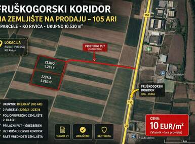 Plac, Irig | Prodaja · 10530m² · 10€