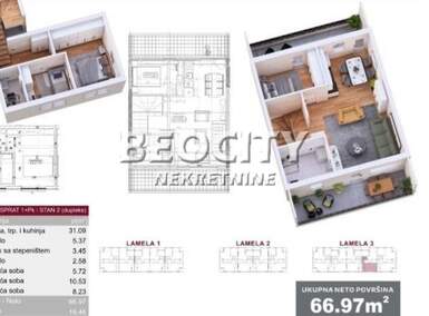 Cetvorosoban stan, Novi Sad | Prodaja · 67m² · 107.200€