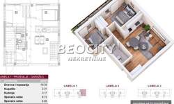 Trosoban stan, Novi Sad | Prodaja · 40m² · 74.000€