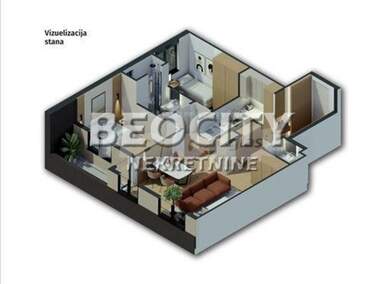 Trosoban stan, Beograd - Voždovac | Prodaja · 62m² · 252.000€