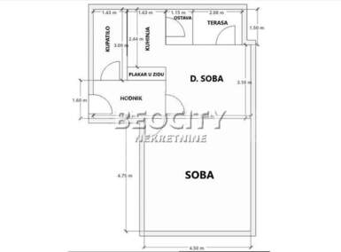 Dvosoban stan, Beograd - Zemun (cara Dušana) | Prodaja · 49m² · 150.000€
