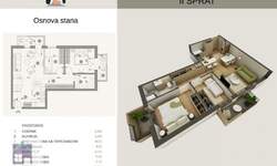 Dvoiposoban stan, Beograd - Rvati | Prodaja · 62m² · 99.200€