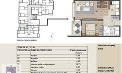 Jednoiposoban stan, Beograd - Obrenovac (mesto) | Prodaja · 42m² · 84.000€