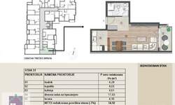 Jednosoban stan, Beograd - Obrenovac (mesto) | Prodaja · 34m² · 69.840€