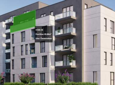 Cetvorosoban stan, Kragujevac | Prodaja · 85m² · 155.872€