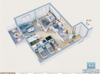 Dvosoban stan, Jagodina | Prodaja · 62m² · 99.200€