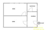 Jednoiposoban stan, Beograd - Slavija | Prodaja · 42m² · 105.000€