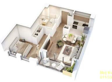 Dvosoban stan, Beograd - Zeleno Brdo | Prodaja · 48m² · 142.650€