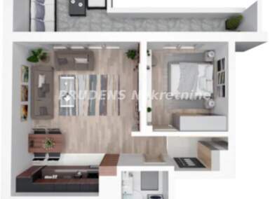 Dvosoban stan, Pančevo | Prodaja · 59m² · 98.570€