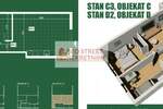 Dvosoban stan, Beograd - Borča | Prodaja · 47m² · 99.400€
