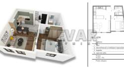Jednoiposoban stan, Niš - Pantelej(Niš) | Prodaja · 38m² · 83.700€