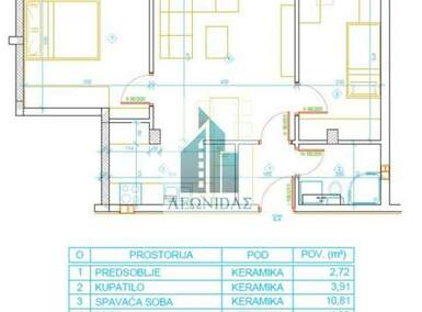 Dvoiposoban stan, Niš - Apelovac | Prodaja · 59m² · 110.300€