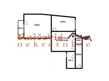 Dvoiposoban stan, Beograd - Centar | Prodaja · 72m² · 269.000€