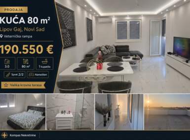 Kuća, Novi Sad | Prodaja · 80m² · 190.550€