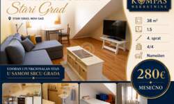 Jednoiposoban stan, Novi Sad | Izdavanje · 38m² · 280€