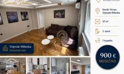 Dvosoban stan, Beograd - Savski trg – Pristanište | Izdavanje · 57m² · 900€