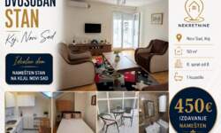 Dvosoban stan, Novi Sad | Izdavanje · 50m² · 450€