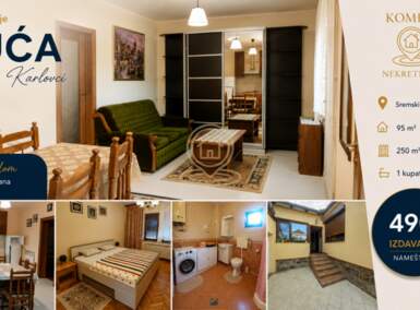 Kuća, Sremski Karlovci | Izdavanje · 95m² · 490€