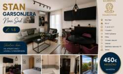 Jednoiposoban stan, Novi Sad | Izdavanje · 48m² · 450€