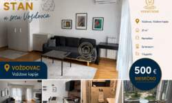 Jednosoban stan, Beograd - Saobraćajni fakultet | Izdavanje · 31m² · 500€