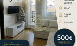Dvosoban stan, Beograd - Braće Jerković | Izdavanje · 40m² · 500€