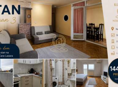 Jednoiposoban stan, Novi Sad | Prodaja · 53m² · 144.612€