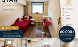 Dvosoban stan, Novi Sad | Prodaja · 22m² · 60.000€