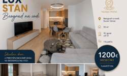 Dvosoban stan, Beograd - Beograd na vodi | Izdavanje · 55m² · 1.200€