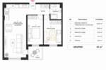 Trosoban stan, Kragujevac | Prodaja · 61m² · 114.500€