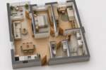 Trosoban stan, Kragujevac | Prodaja · 65m² · 122.500€