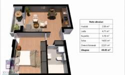 Dvosoban stan, Vrbas | Prodaja · 49m² · 85.000€
