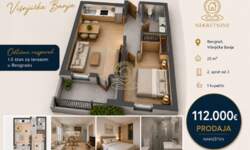 Jednoiposoban stan, Beograd - Višnjička Banja | Prodaja · 25m² · 112.000€