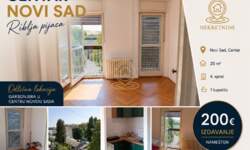Jednosoban stan, Novi Sad | Izdavanje · 20m² · 200€