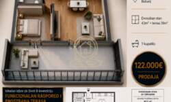 Dvosoban stan, Kragujevac | Prodaja · 43m² · 122.000€