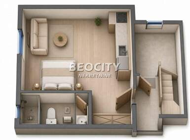 Jednosoban stan, Novi Sad | Prodaja · 20m² · 33.000€