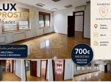 Poslovni prostor / Lokal, Beograd - Čubura | Izdavanje · 58m² · 700€