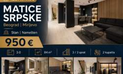 Trosoban stan, Beograd - Mirijevo | Izdavanje · 84m² · 950€