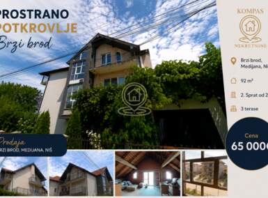 Stan, Niš - Brzi brod | Prodaja · 92m² · 62.000€