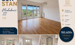 Trosoban stan, Beograd - Medaković III | Prodaja · 64m² · 185.600€