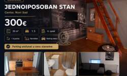 Jednoiposoban stan, Novi Sad | Izdavanje · 35m² · 300€