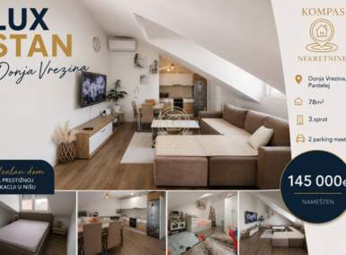 Troiposoban stan, Niš - Donja vrežina | Prodaja · 78m² · 145.000€