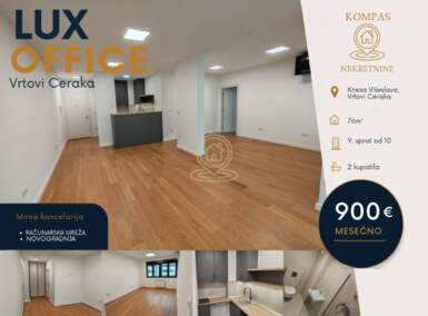 Poslovni prostor / Lokal, Beograd - Cerak | Izdavanje · 76m² · 900€