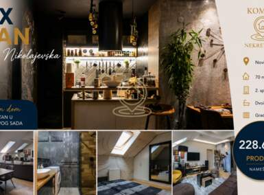 Dvoiposoban stan, Novi Sad | Prodaja · 70m² · 228.660€